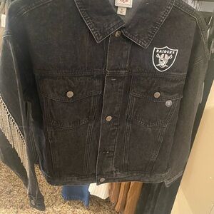 NFL Black Jean Jacket